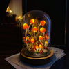 🍄 Enchanted Forest，Handcrafted Mushroom Dome Night Light