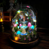 🧚‍♀️ Fairy Fountain,Handcrafted Whimsical Multicolored Mushroom Night Light