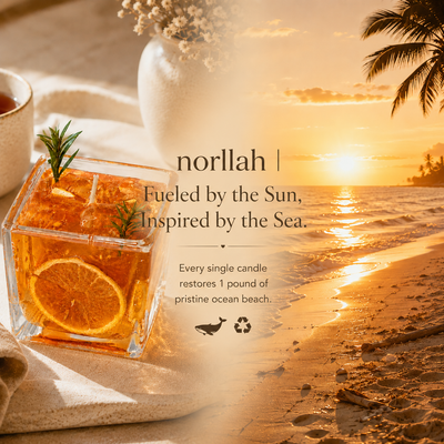 🍊 Sunkissed Citrus，Handcrafted Botanical Gel Scented Candle