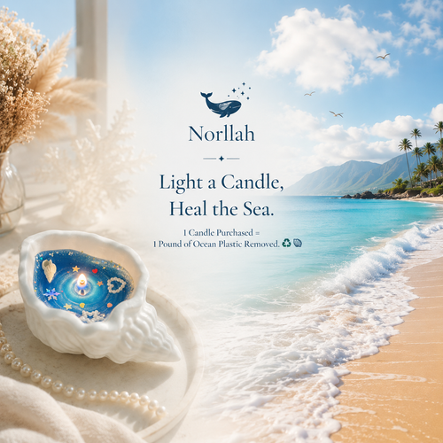 🐚Tide & Treasure，Handcrafted Ocean Conch Sculptural Candle
