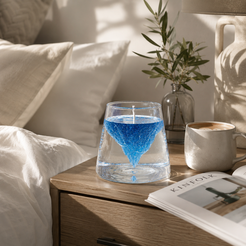 🌊 Deep Ocean Iceberg，Handcrafted Gel Scented Candle
