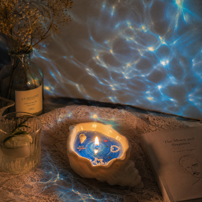 🐚Tide & Treasure，Handcrafted Ocean Conch Sculptural Candle