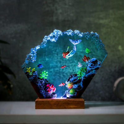 🧜Mermaid in Coral Reef Night Light