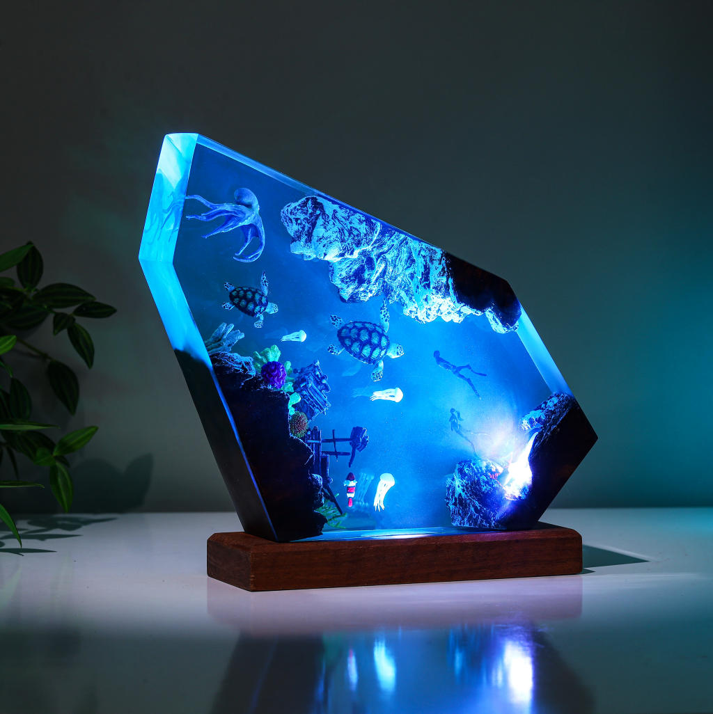 Sea Turtle and Kraken Night Light🐢