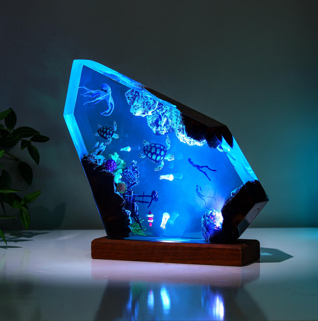 Sea Turtle and Kraken Night Light🐢